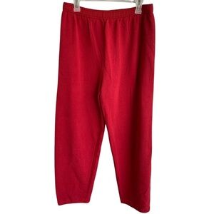 Vintage Blank Dark Red Sweatpants Adult XL Mens 90s Jerzees Joggers